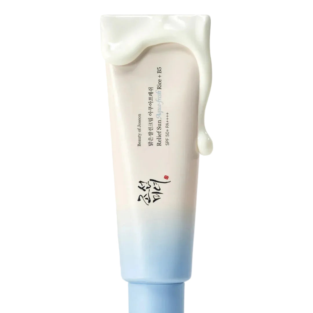 
Beauty of Joseon Relief Sun Aqua-Fresh: Rice + B5 (SPF50+ PA++++) واقي شمس بخلاصة الأرز + فيتامين ب5