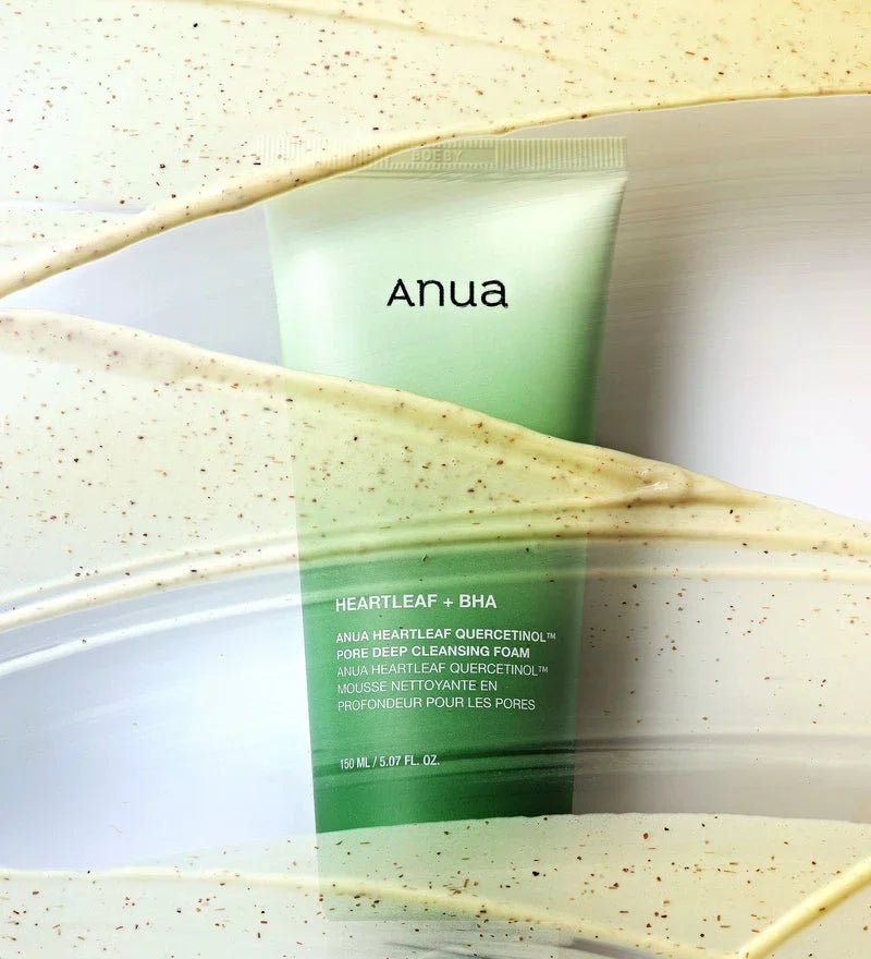 ANUA Double Cleanser | Oil Cleanser + Foam Wash for Deep Makeup Removal & Pore Cleaning - Divine Skin