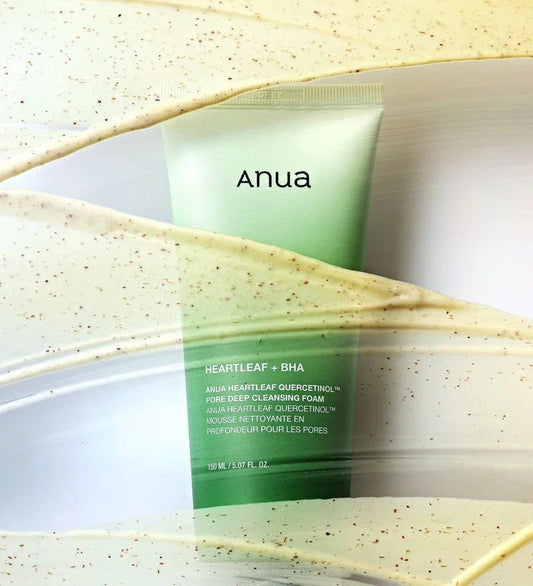ANUA Double Cleanser | Oil Cleanser + Foam Wash for Deep Makeup Removal & Pore Cleaning - Divine Skin