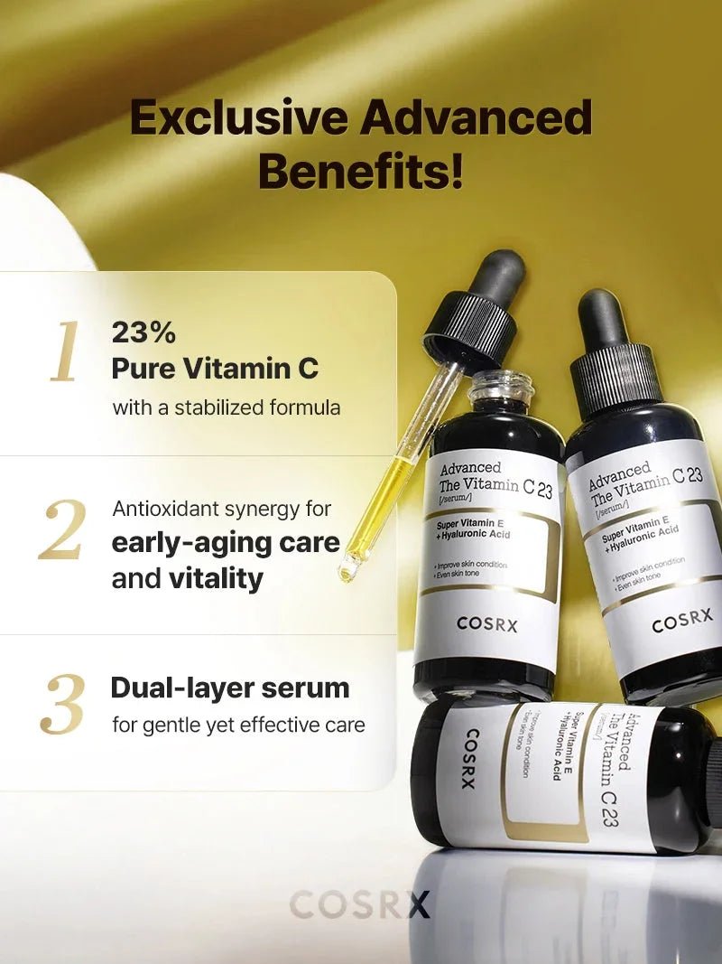 COSRX Advanced The Vitamin C 23 Serum سيروم فيتامين سي 23 المطور من كوزركس - Divine Skin