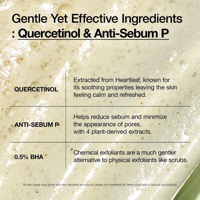 Heartleaf Quercetinol Deep Cleansing Foam | Pore Purifying & Oil Control - Divine Skin